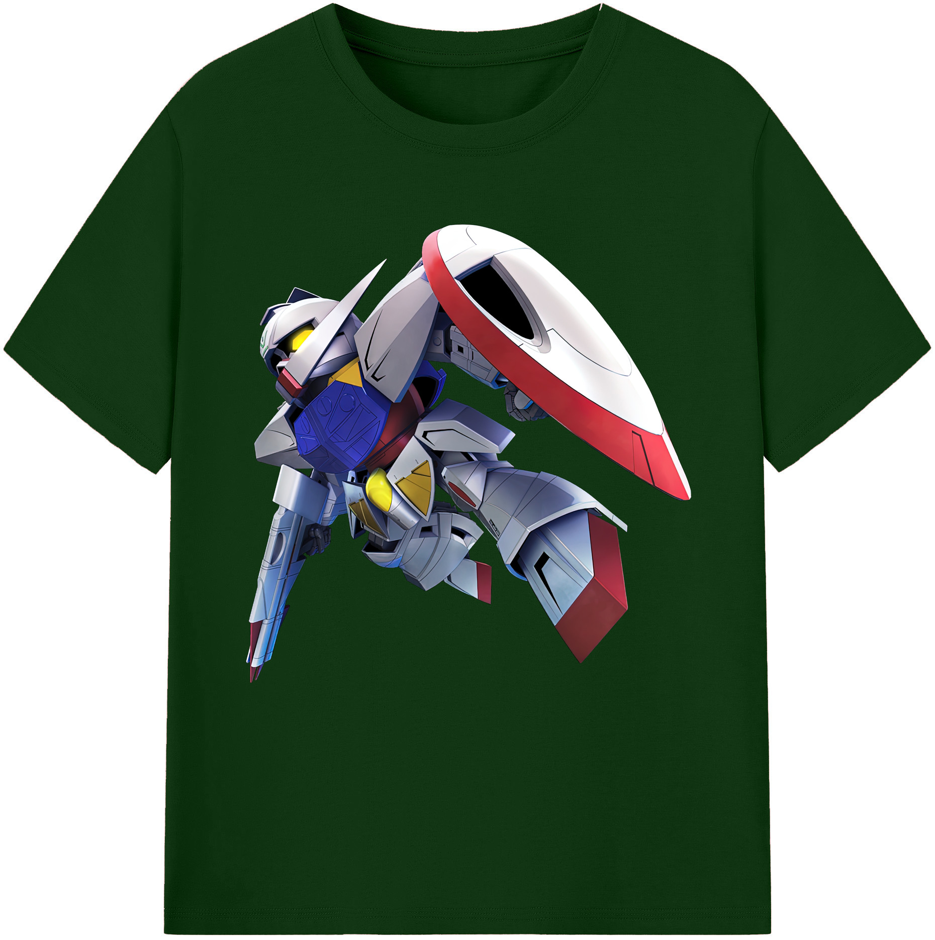 （画像用） 機動戦士ガンダム Mobile Suit Gundam 綿100％半袖Tシャツ（フロントプリント）